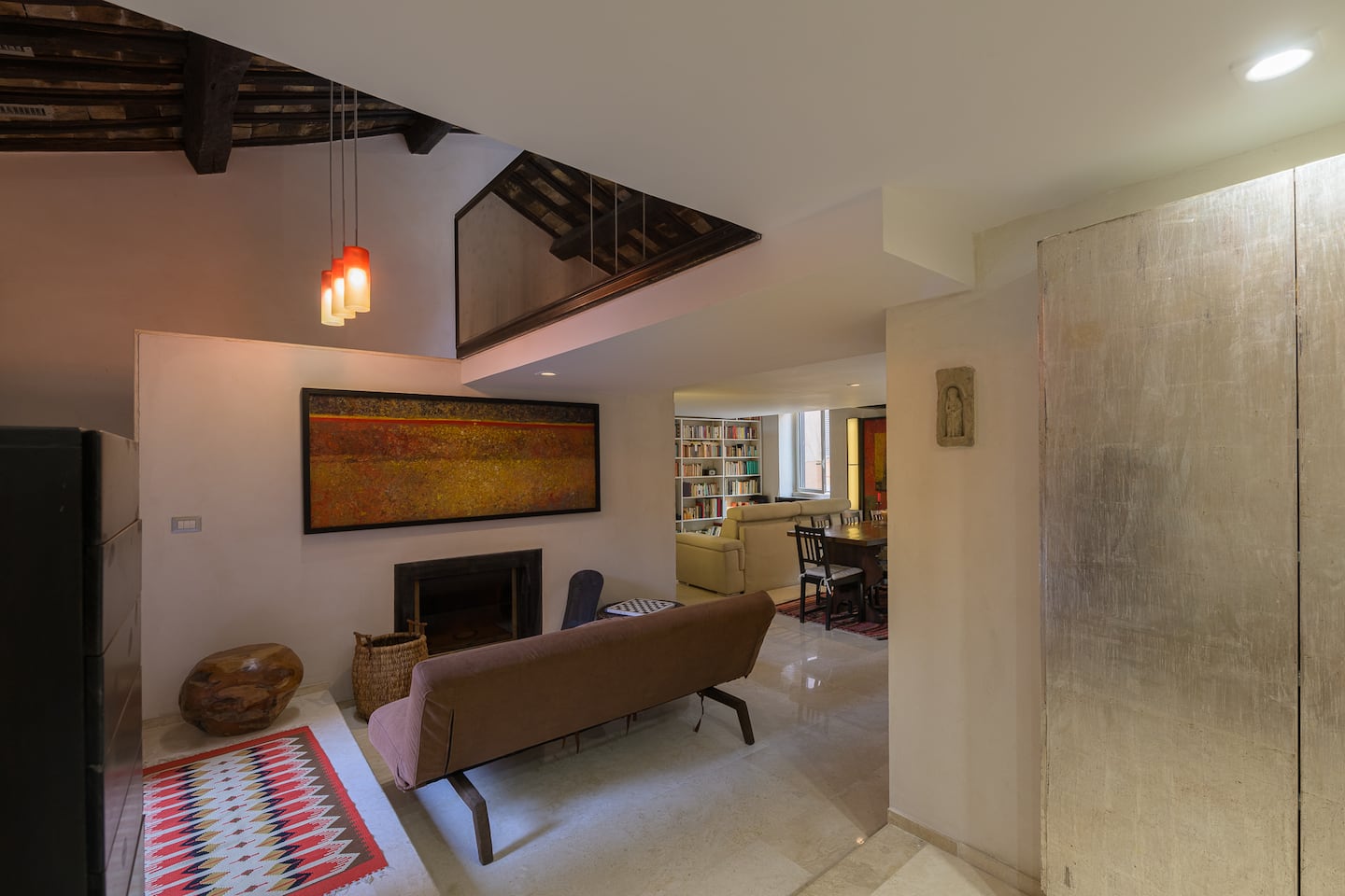 Duplex elegante su due livelli con 2 bagni e biciclette a disposizione — Trastevere, Roma