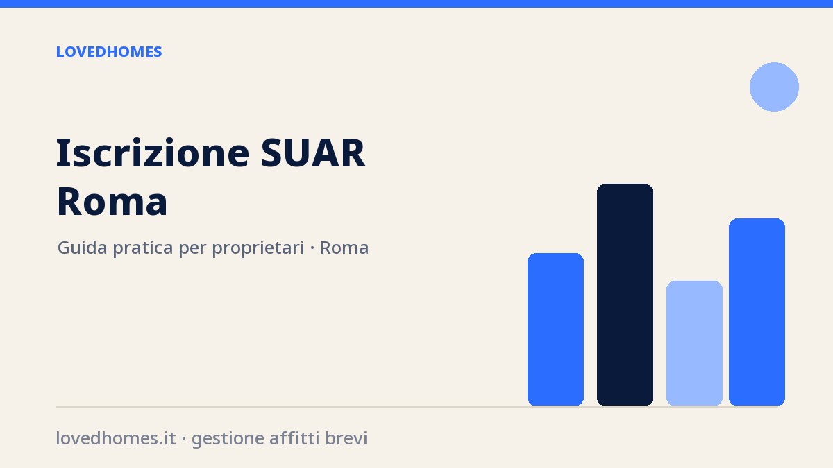 Iscrizione SUAR Roma