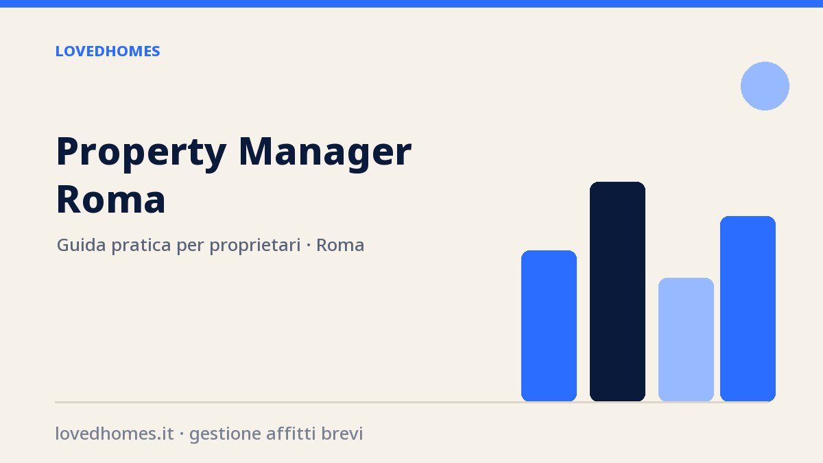 Property manager roma