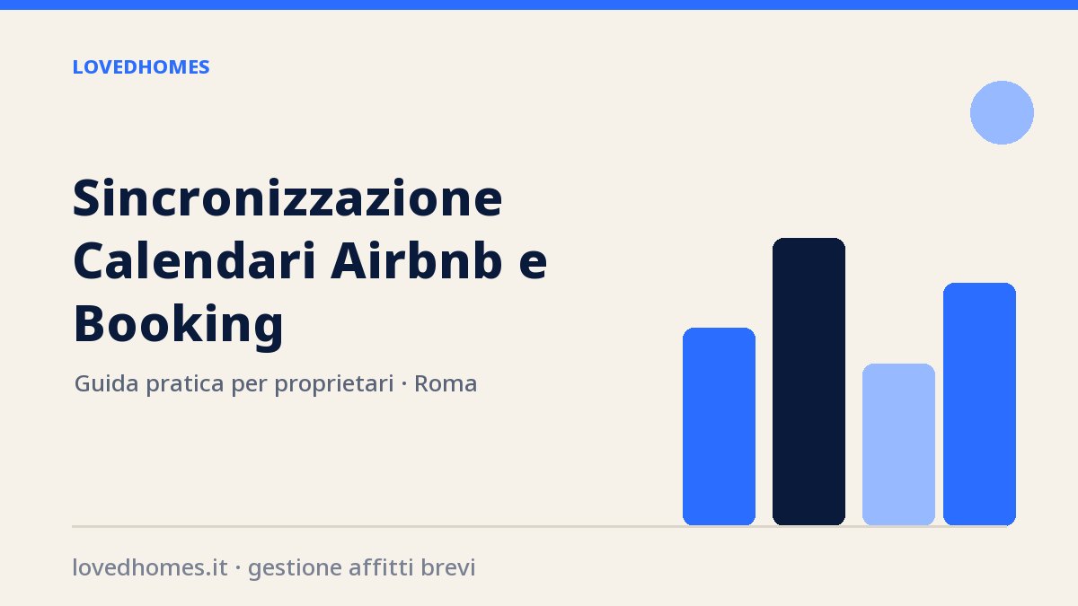 Sincronizzazione calendari Airbnb Booking